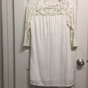 Old Navy White Lace Dress
